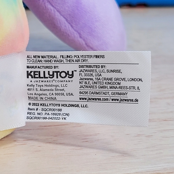 Squishmallow Brindall the Platypus 7" UltraSoft Stuffed Rainbow Kids Toy Plush - Picture 8 of 11